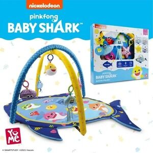 YuMe Brand Baby Shark Entertainer Activity Mat – Sensory & Sounds